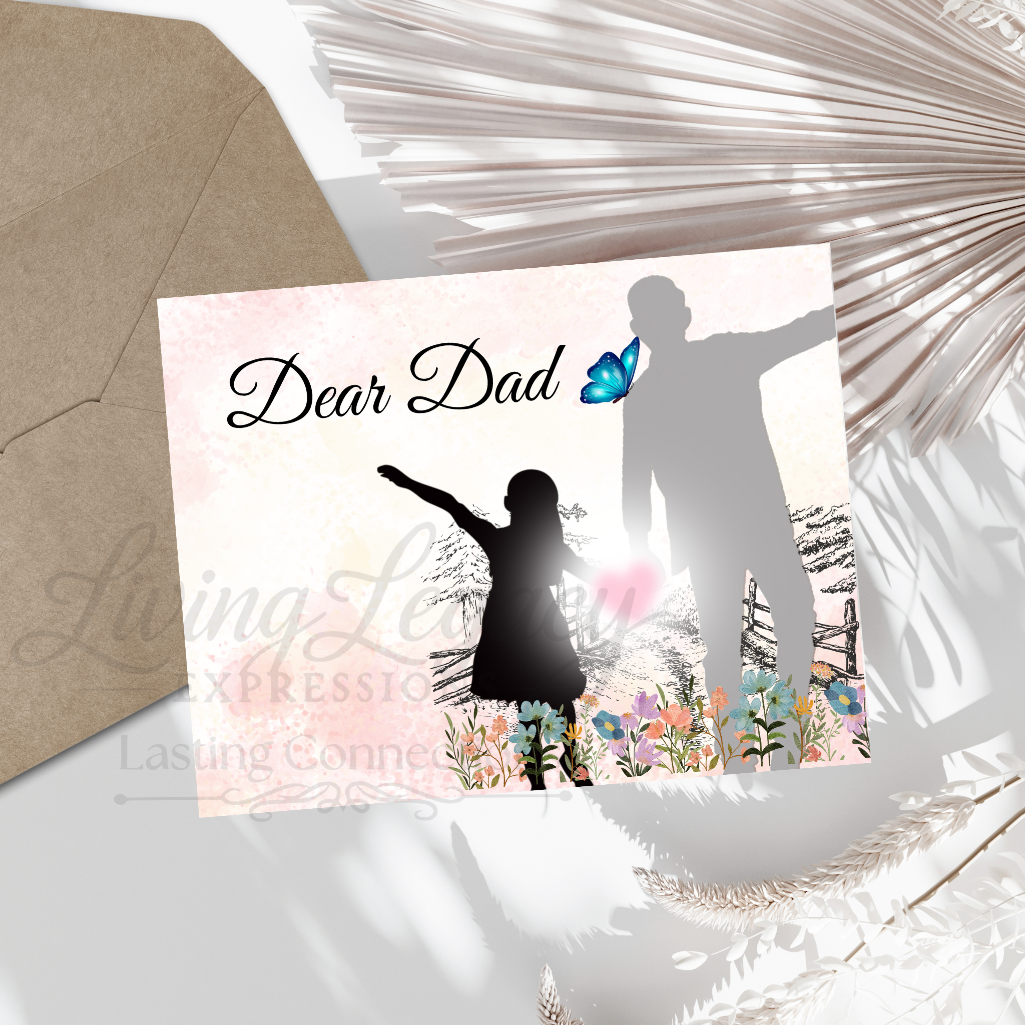 Father’s Day Remembrance Card – From Your Little Girl