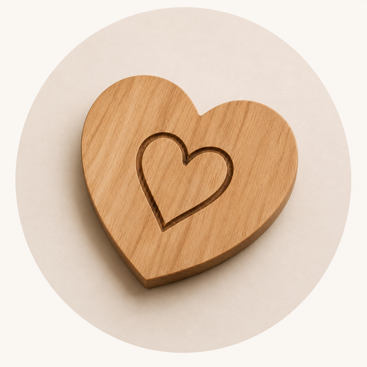 Wooden Keepsake Hearts